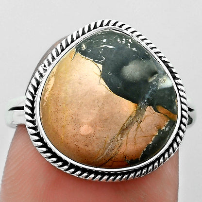 Natural Maligano Jasper - Indonesia Ring size-8 R-1010 SDR180863