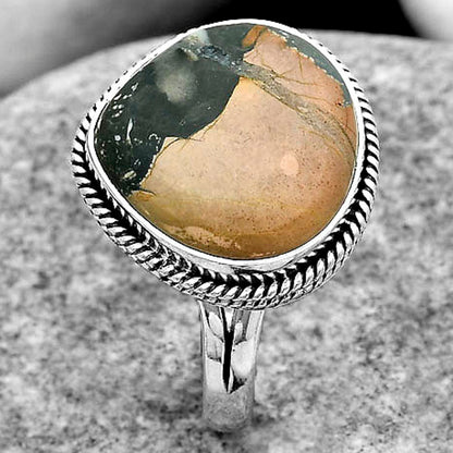 Natural Maligano Jasper - Indonesia Ring size-8 R-1010 SDR180863