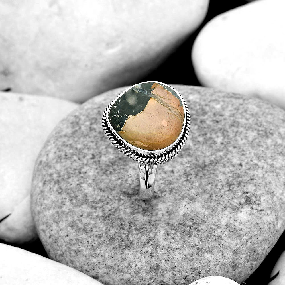 Natural Maligano Jasper - Indonesia Ring size-8 R-1010 SDR180863