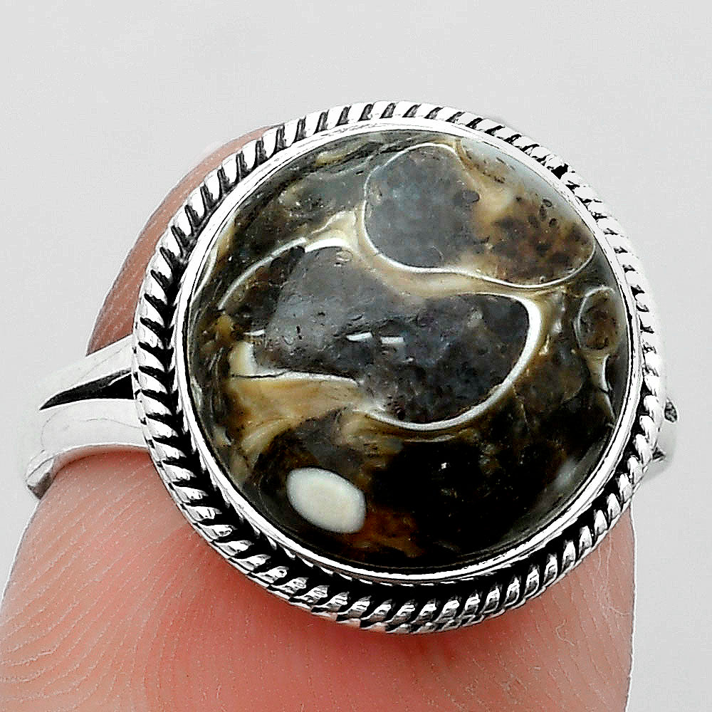 Natural Turtella Jasper - USA Ring size-7 R-1010 SDR180866