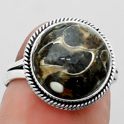 Natural Turtella Jasper - USA Ring size-7 R-1010 SDR180866