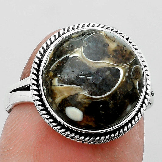 Natural Turtella Jasper - USA Ring size-7 R-1010 SDR180866