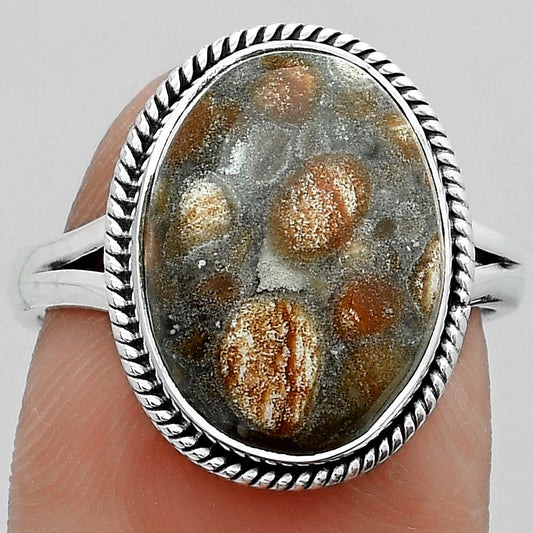 Natural Tabu Jasper Ring size-8 R-1010 SDR180908