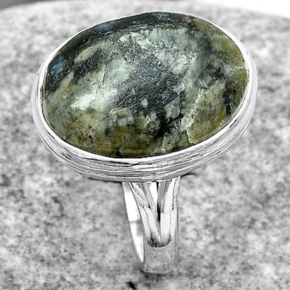 Natural Mexican Cabbing Fossil Ring size-8 R-1008 SDR180956