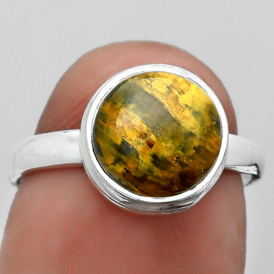 Natural Nellite Ring size-7.5 R-1007 SDR180970