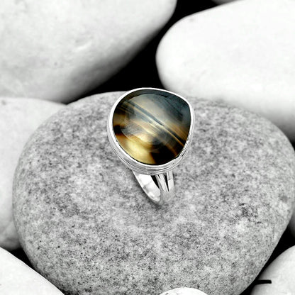 Natural Montana Agate - USA Ring size-8 R-1007 SDR180975