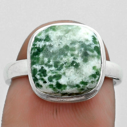 Natural Dioptase Ring size-7.5 R-1007 SDR181019