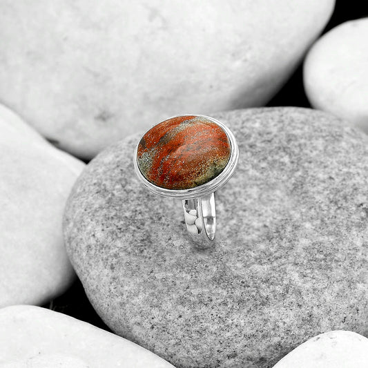 Natural Tabu Jasper Ring size-8 R-1007 SDR181034