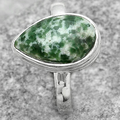 Natural Dioptase Ring size-8 R-1007 SDR181055