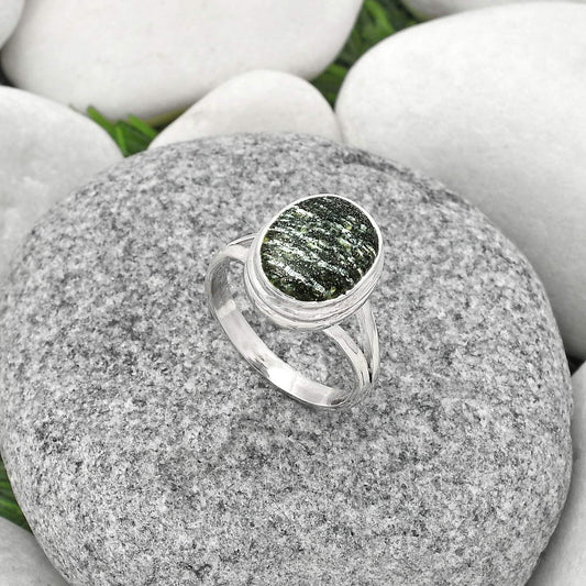 Natural Chrysotile Ring size-8 R-1008 SDR181180
