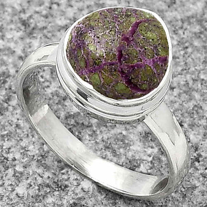 Natural Purpurite - South Africa Ring size-7 R-1007 SDR181190