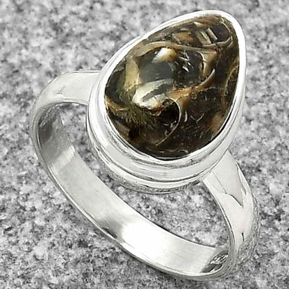 Natural Turtella Jasper - USA Ring size-7 R-1007 SDR181206