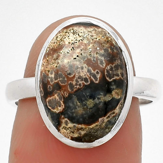 Natural Viper Skin Jasper Ring size-7 R-1004 SDR181490