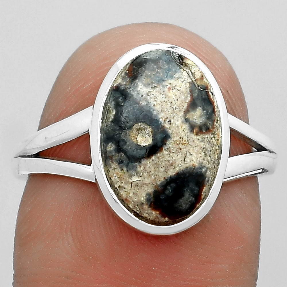 Natural Viper Skin Jasper Ring size-8 R-1005 SDR181550