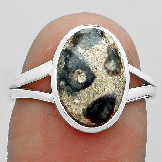Natural Viper Skin Jasper Ring size-8 R-1005 SDR181550