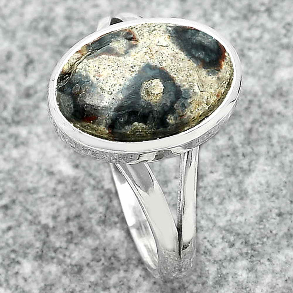 Natural Viper Skin Jasper Ring size-8 R-1005 SDR181550