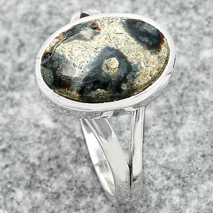 Natural Viper Skin Jasper Ring size-8 R-1005 SDR181550