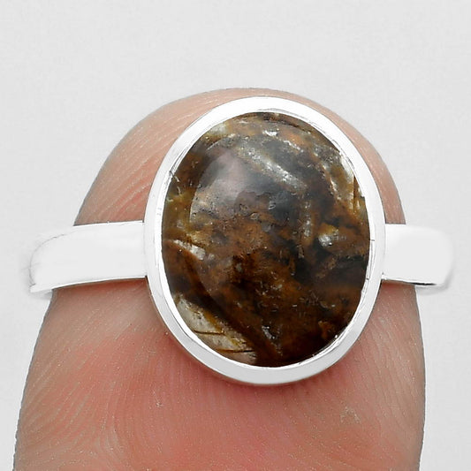 Natural Wild Horse Jasper Ring size-8 R-1004 SDR181575