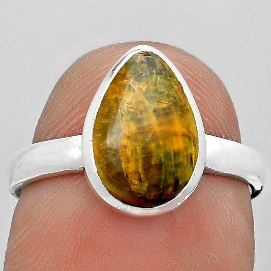 Natural Nellite Ring size-7 R-1004 SDR181595