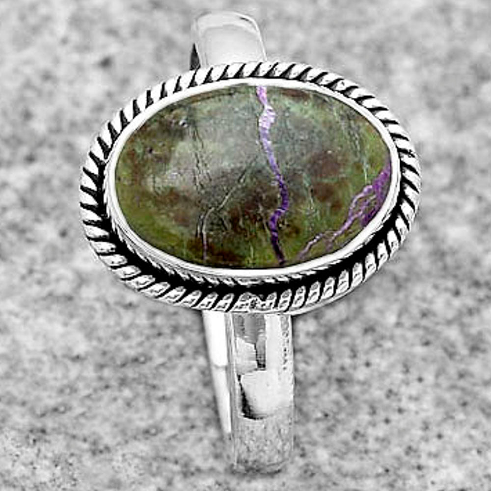 Natural Purpurite - South Africa Ring size-8 R-1009 SDR181658