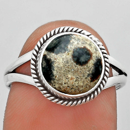 Natural Viper Skin Jasper Ring size-8 R-1010 SDR181675