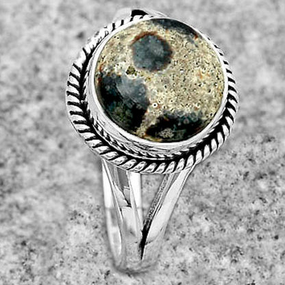 Natural Viper Skin Jasper Ring size-8 R-1010 SDR181675