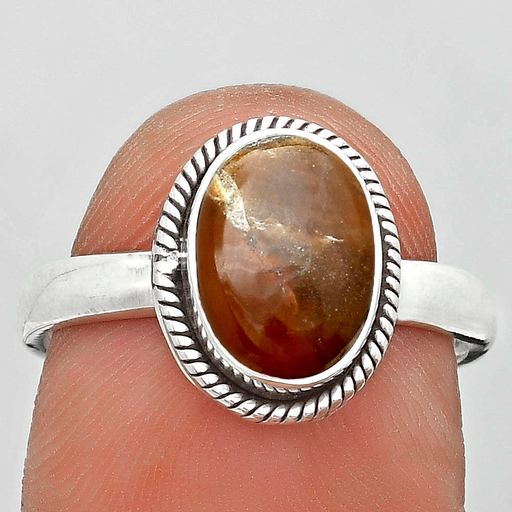 Natural Tabu Jasper Ring size-8 R-1009 SDR181686