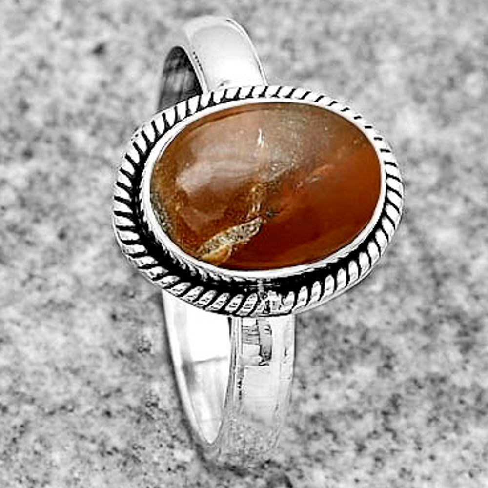 Natural Tabu Jasper Ring size-8 R-1009 SDR181686