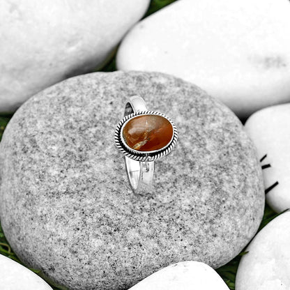 Natural Tabu Jasper Ring size-8 R-1009 SDR181686