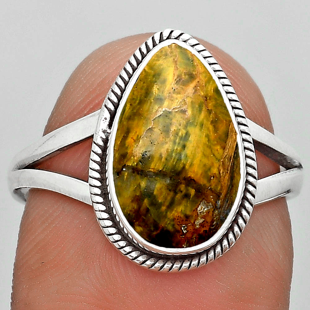 Natural Nellite Ring size-7.5 R-1010 SDR181703