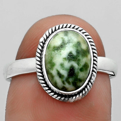 Natural Dioptase Ring size-8 R-1009 SDR181730