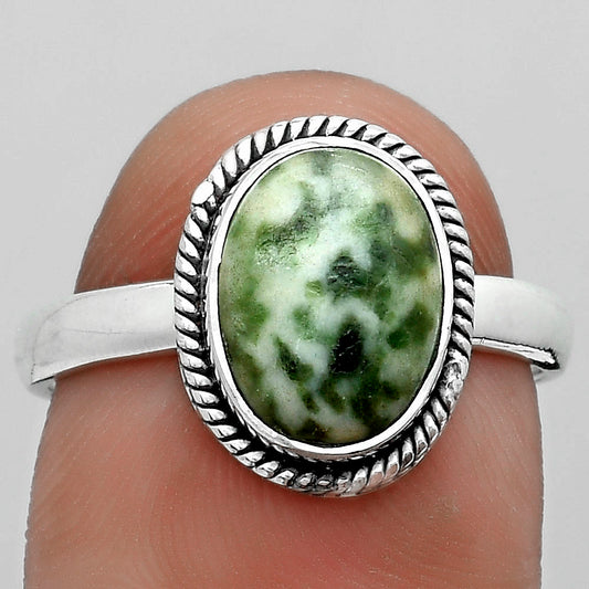 Natural Dioptase Ring size-8 R-1009 SDR181730