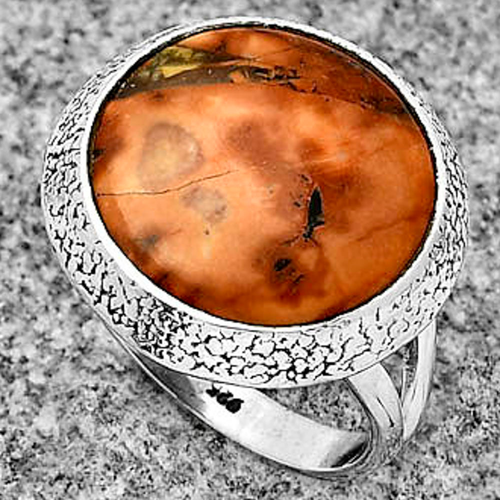 Natural Maligano Jasper - Indonesia Ring size-8 R-1307 SDR182118