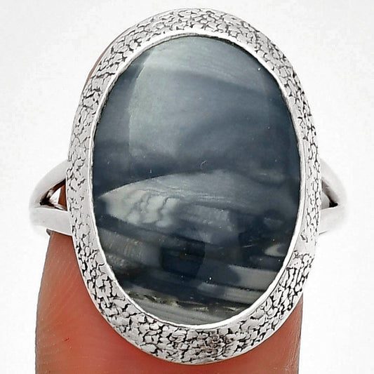 Natural Picasso Jasper Ring size-8.5 R-1307 SDR182159