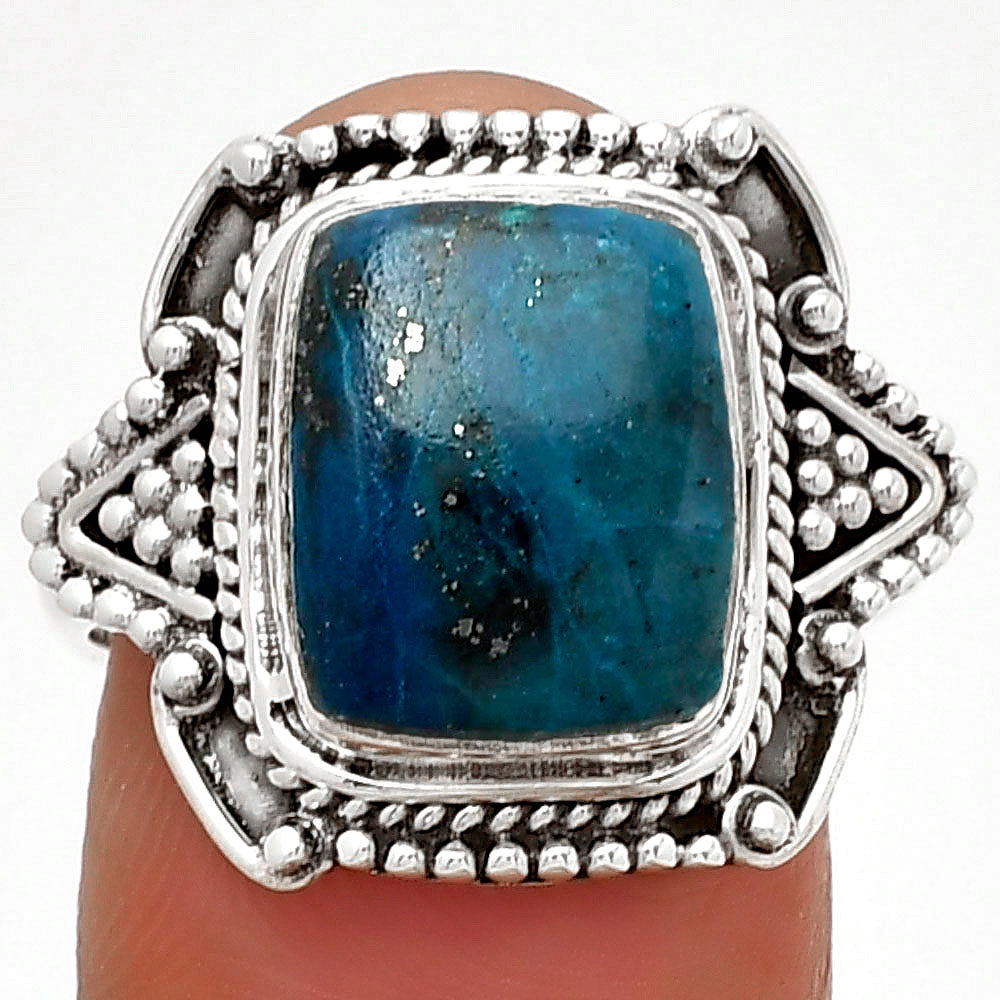 Natural Shattuckite - USA Ring size-8 R-1557 SDR182171