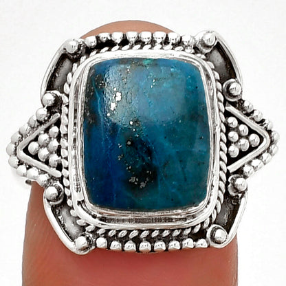 Natural Shattuckite - USA Ring size-8 R-1557 SDR182171