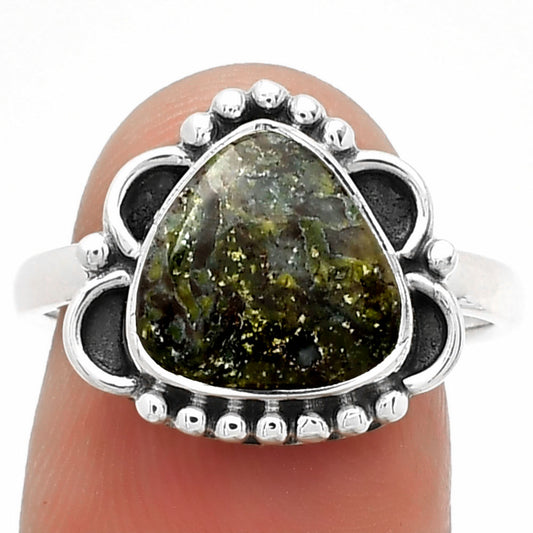 Dragon Blood Stone - South Africa Ring size-8 R-1103 SDR183008