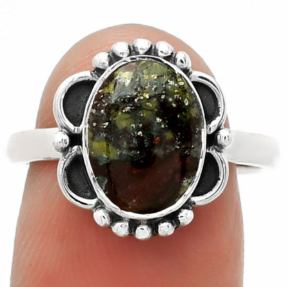 Dragon Blood Stone - South Africa Ring size-7.5 R-1103 SDR183015