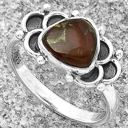 Dragon Blood Stone - South Africa Ring size-7.5 R-1104 SDR183109
