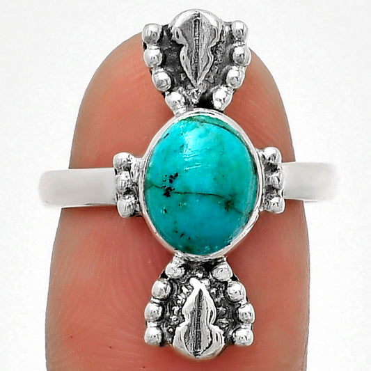 Natural Azurite Chrysocolla Ring size-7 R-1126 SDR183274