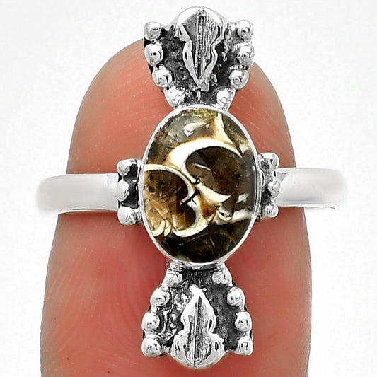Natural Turtella Jasper - USA Ring size-7 R-1126 SDR183280