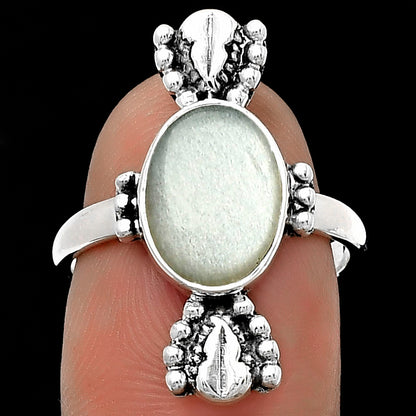 Natural Srilankan Moonstone Ring size-7 R-1126 SDR183302