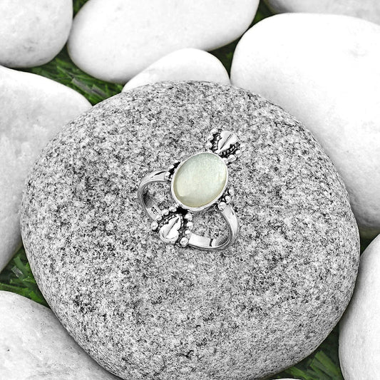 Natural Srilankan Moonstone Ring size-7 R-1126 SDR183302