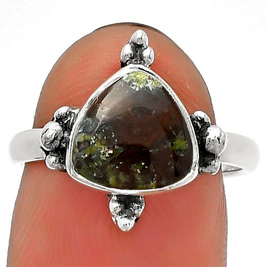Dragon Blood Stone - South Africa Ring size-7 R-1127 SDR183342