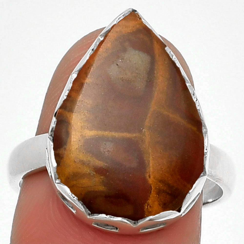 Natural Noreena Jasper Ring size-8.5 R-1428 SDR183508