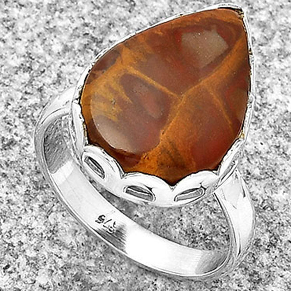 Natural Noreena Jasper Ring size-8.5 R-1428 SDR183508