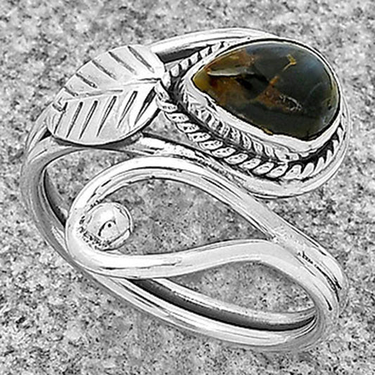 Natural Pietersite - Namibia Ring size-8 R-1464 SDR183531