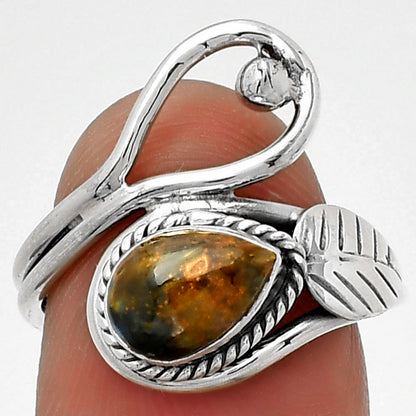 Natural Pietersite - Namibia Ring size-7 R-1464 SDR183552