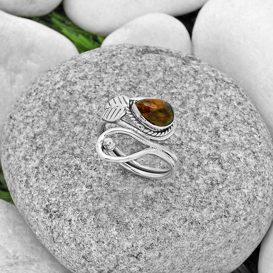 Natural Pietersite - Namibia Ring size-7 R-1464 SDR183552