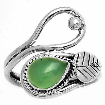 Natural Chrysoprase - Australia Ring size-7 R-1464 SDR183557